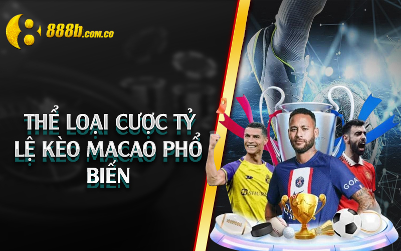Thể loại cược tỷ lệ kèo Macao phổ biến